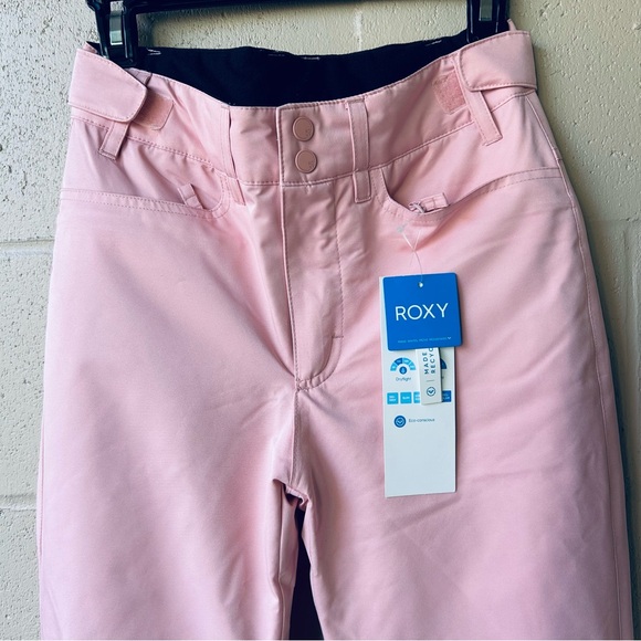 ROXY Pink Backyard Winter Snow Pant - Picture 12 of 14